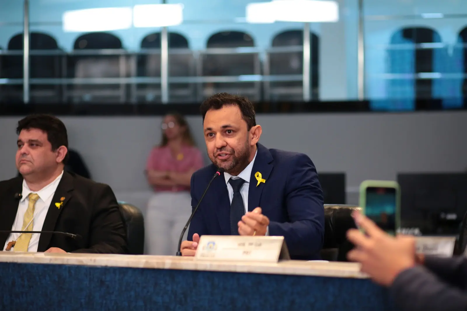 Foto do vereador PP Cell, de Fortaleza.