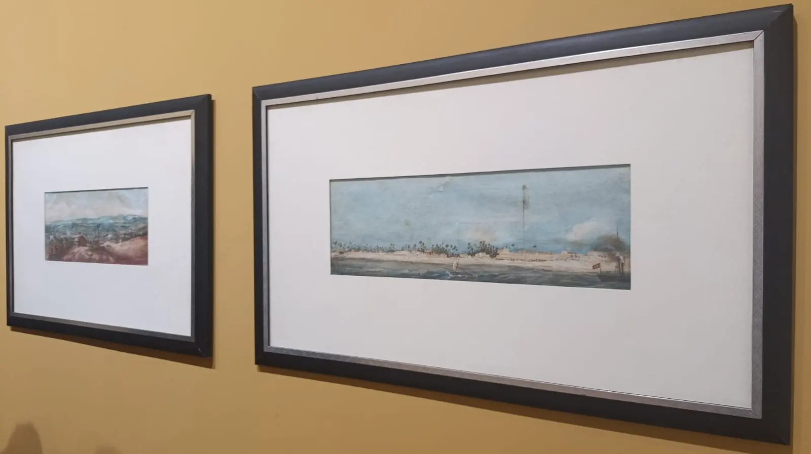 Joia do acervo: Vista de Fortaleza, de José Reis de Carvalho, considerada a primeira da capital cearense.