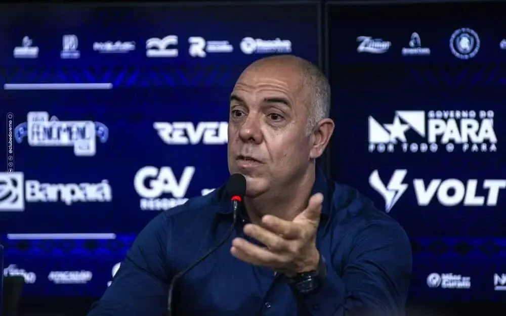 Marcos Braz em ação pelo Remo