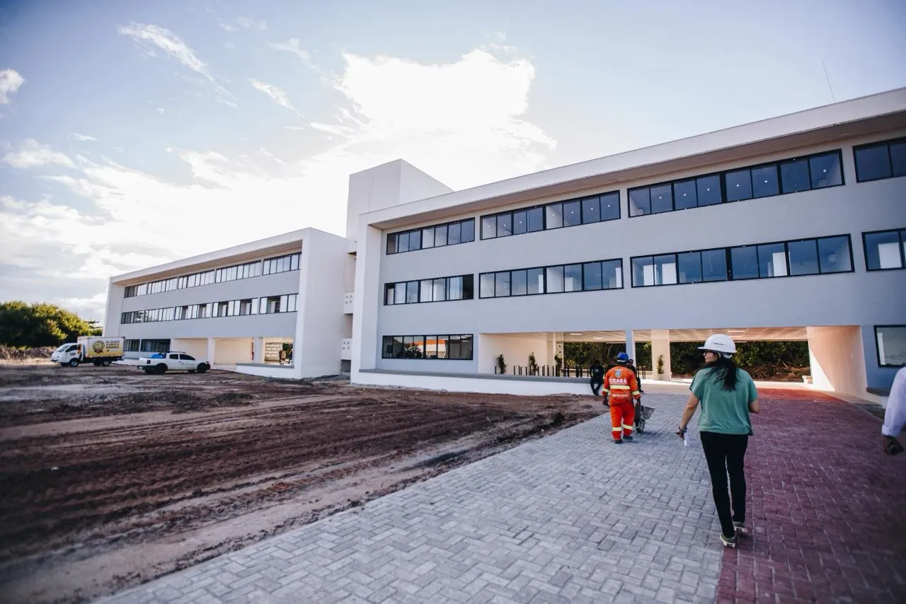 O alojamento estudantil do ITA Ceará é um espaço de três pavimentos conta com vagas para 84 alunos residirem.