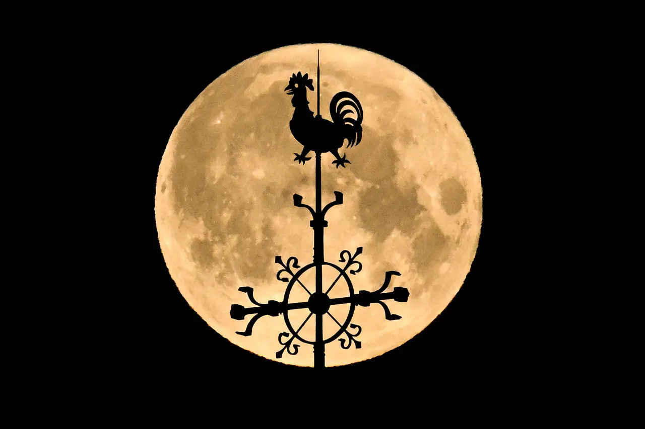 Lua Cheia Rosa na Alemanha.