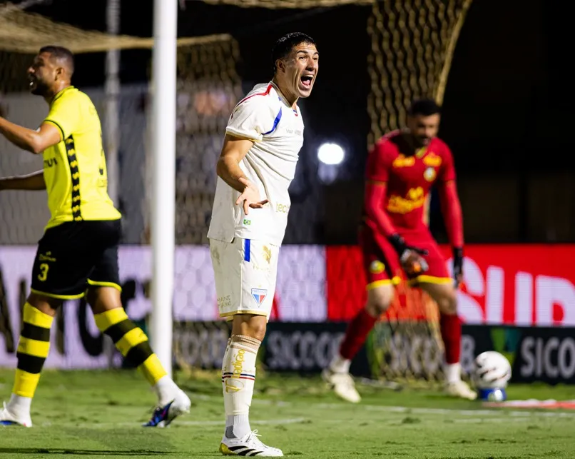 Juan Miritello marcou seu primeiro gol pelo Fortaleza e garantiu a vitória para o tricolor.