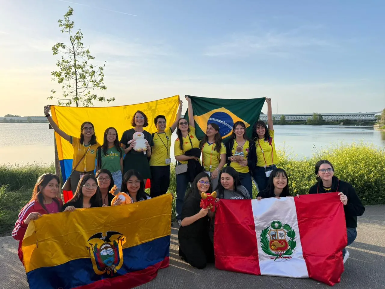 Estudantes de vários países participaram da European Girls' Mathematical Olympiad (EGMO) 2026.