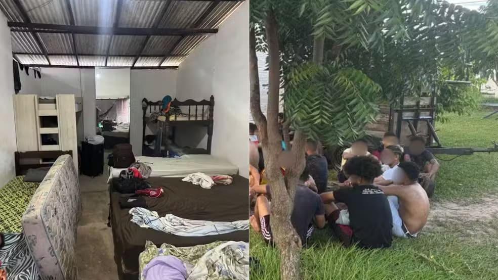 Foto de pessoas que foram vítimas de violências por pastor do Maranhão.