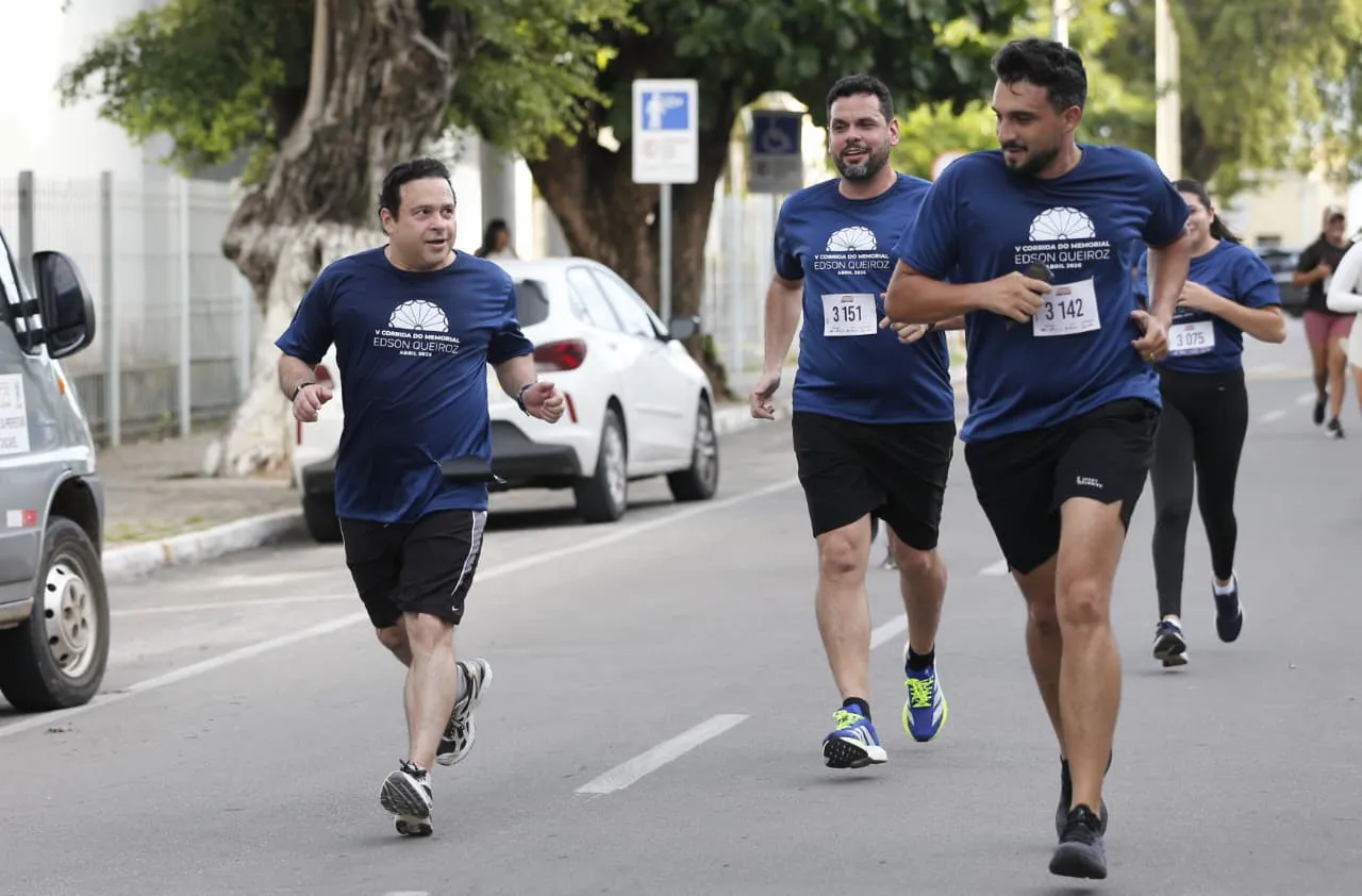 Presidente do Instituto Myra Eliane, Igor Queiroz Barroso, correu na prova dos 3km