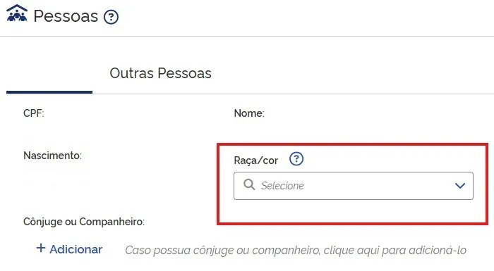 Autodeclaração racial no IR não é obrigatória.