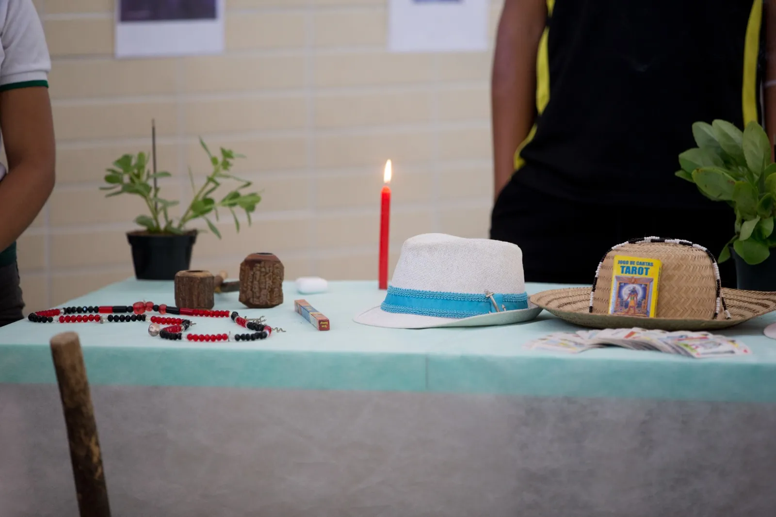 Apresentação de trabalhos na Escola de Ensino Médio de Tempo Integral Quilombola Antônia Ramalho da Silva