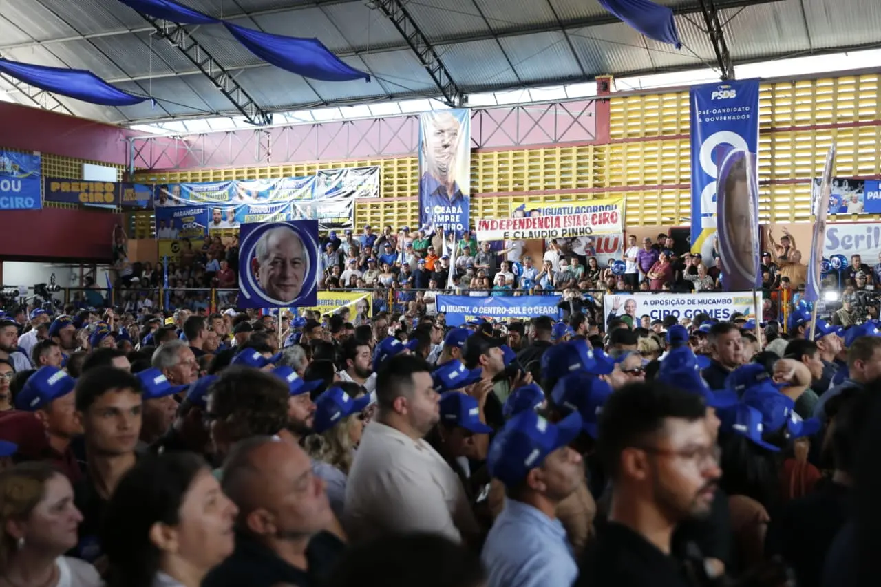 Apoiadores se reúnem em evento de pré-candidatura de Ciro Gomes ao Governo do Ceará