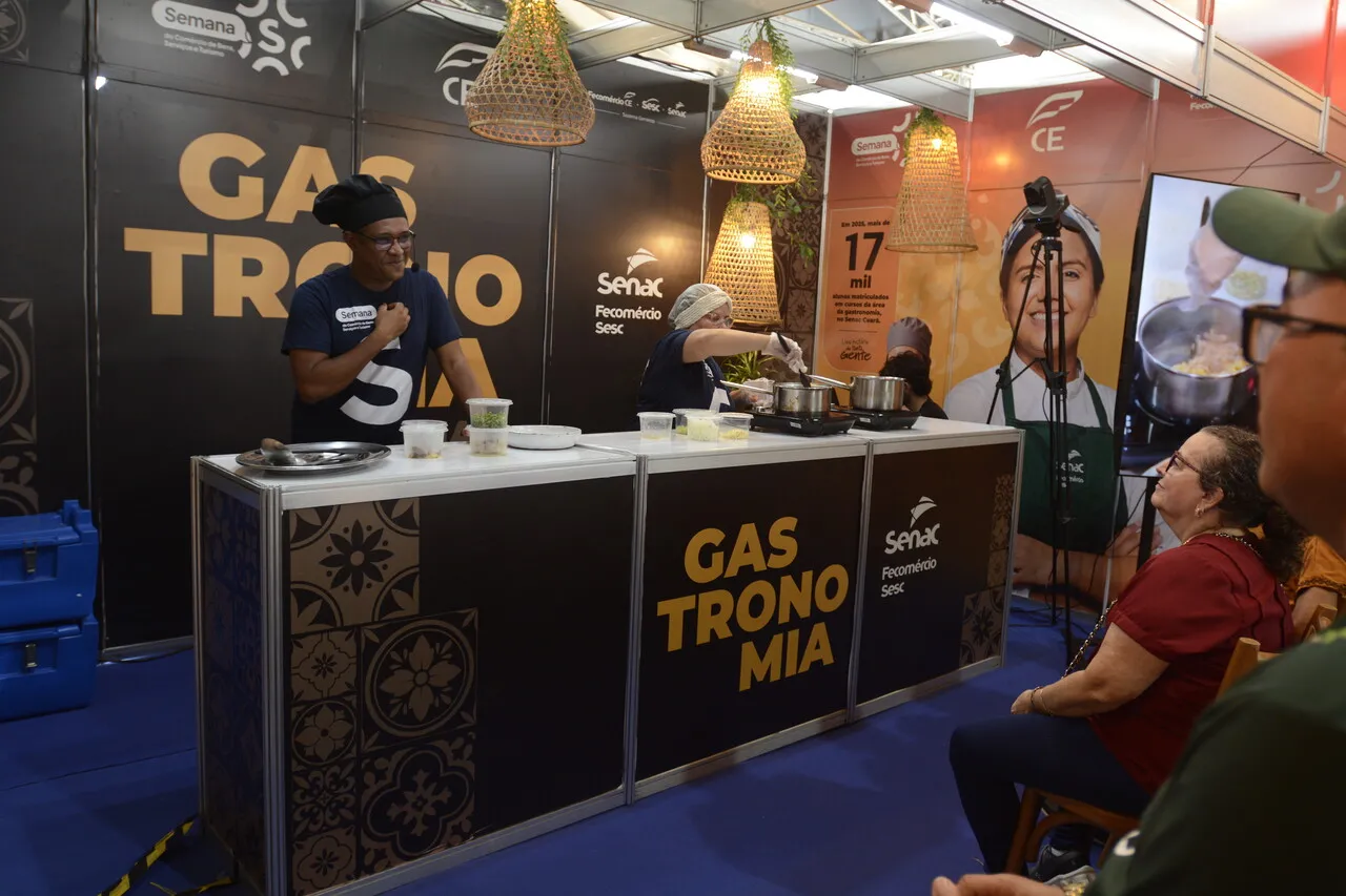 Público pôde desfrutar de degustações gastronômicas.