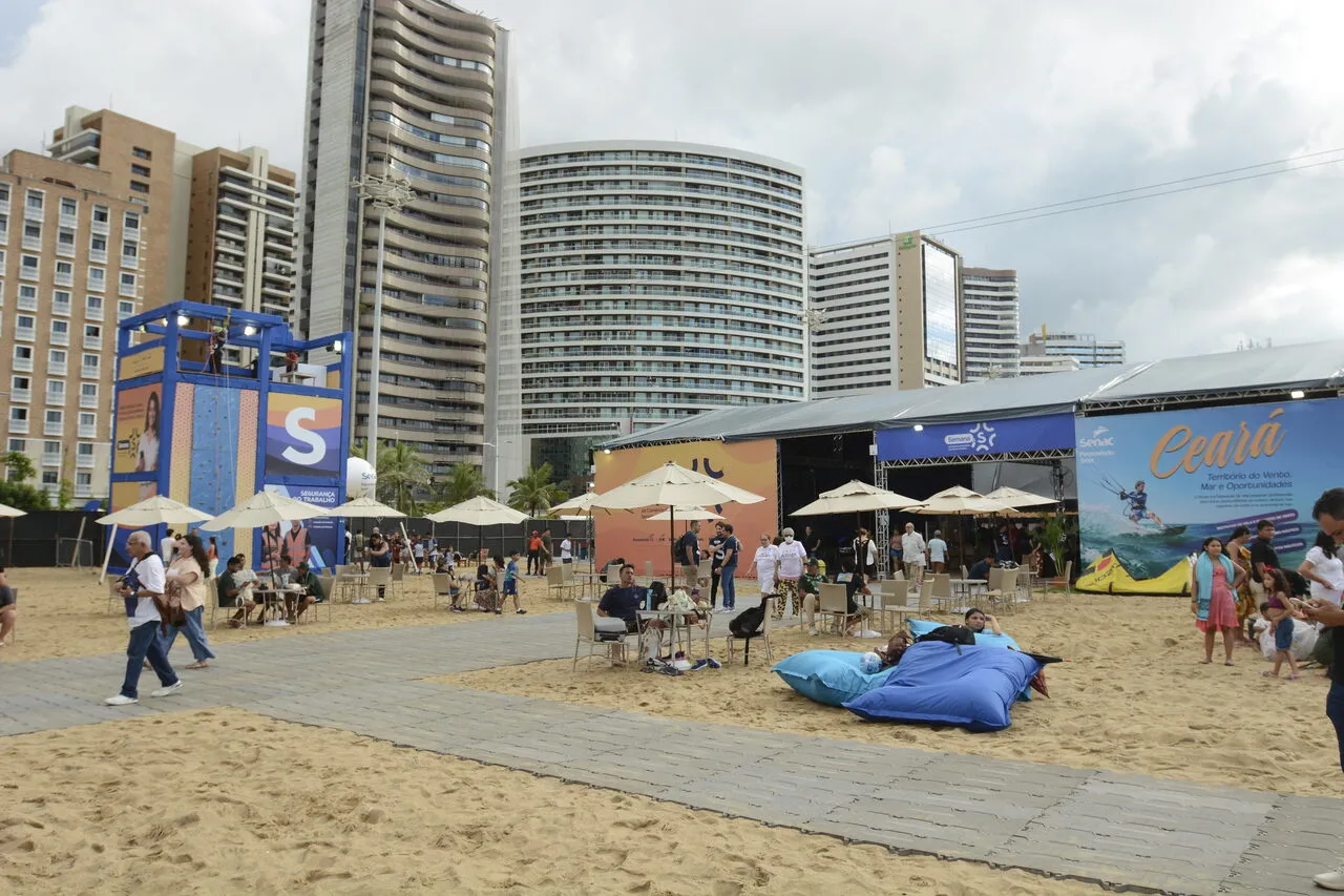 Evento ocorreu no Aterro da Praia de Iracema.