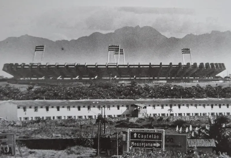 O estádio Castelão era muito diferente no século 20