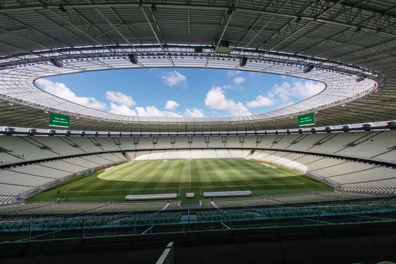 A última reforma do Castelão ocorreu para a Copa das Confederações de 2013 e Copa do Mundo de 2014