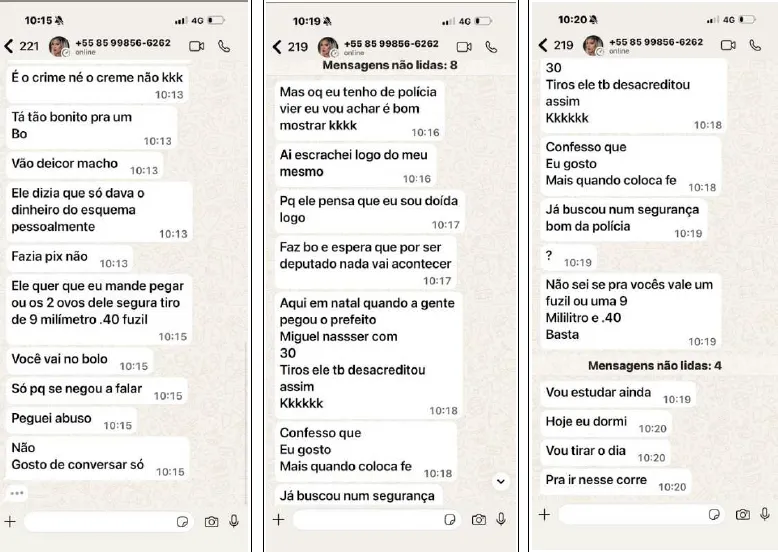 Advogada foi presa por suspeita de extorsão e ligação com facção criminosa.