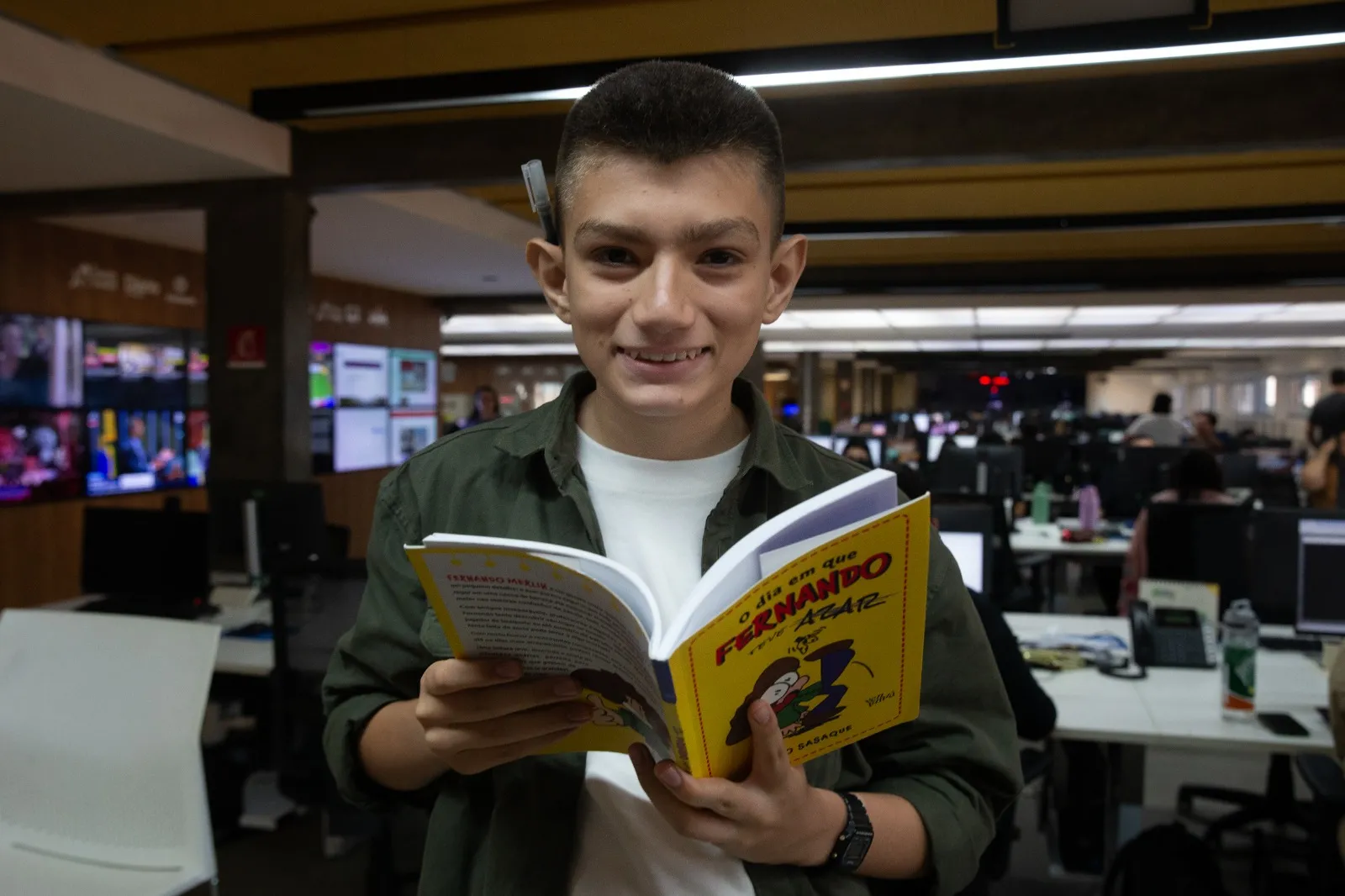 Neurodivergente, João Sasaque fará estreia na Bienal do Livro de São Paulo neste ano.