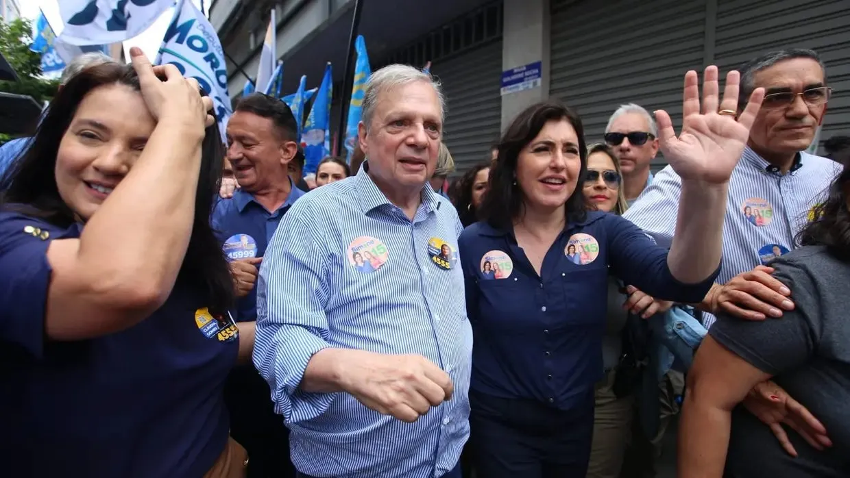 Durante a visita ao Ceará, Simone Tebet não contou com a presença de emedebistas cearenses.