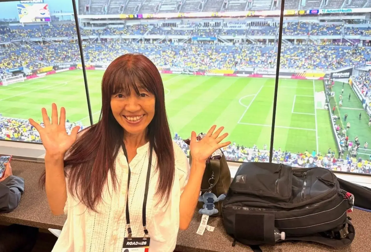 Kiyomi Nakamura é setorista da seleção brasileira para veículos de comunicação do Japão desde 1998