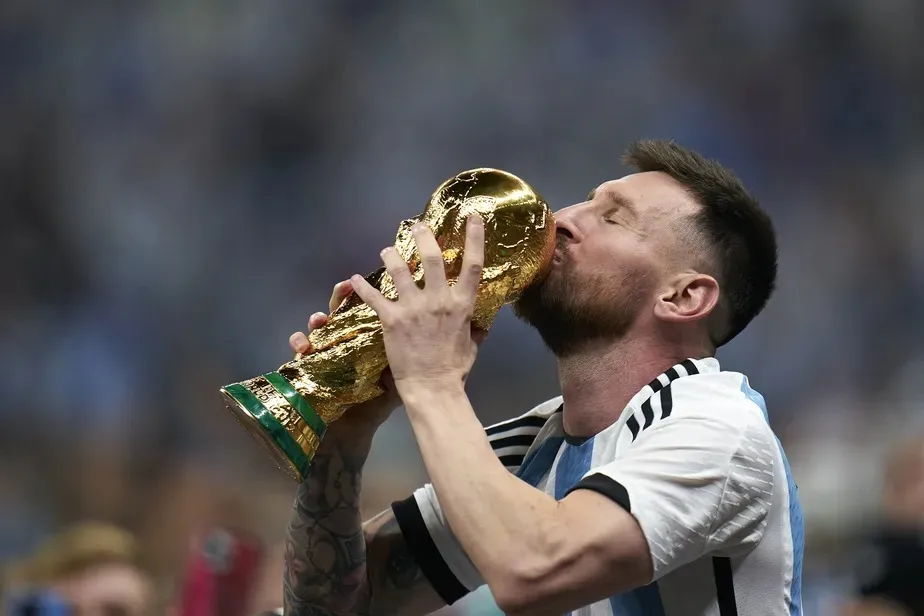 Lionel Messi foi campeão da Copa do Mundo de 2022 pela Argentina