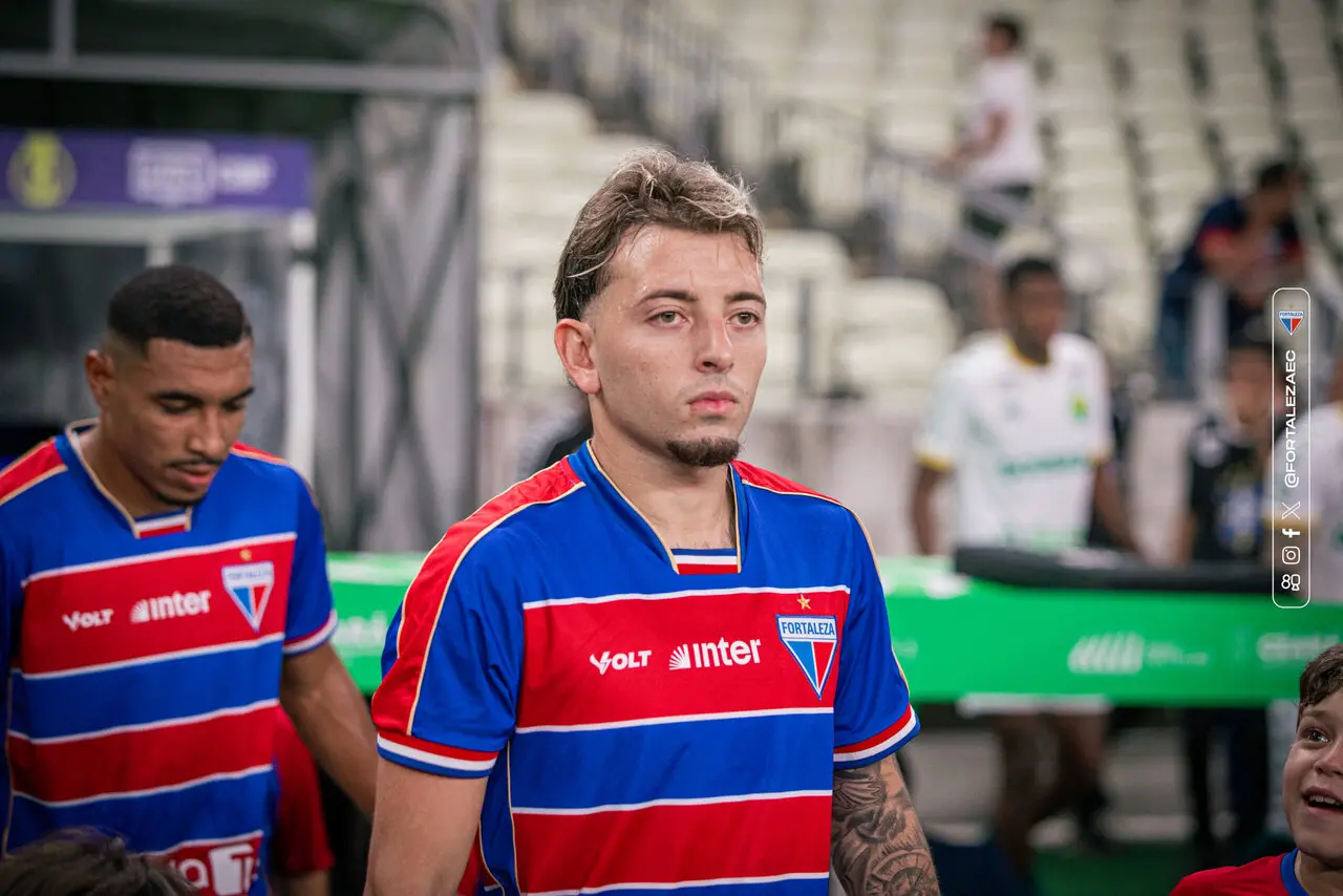 Ryan em ação pelo Fortaleza