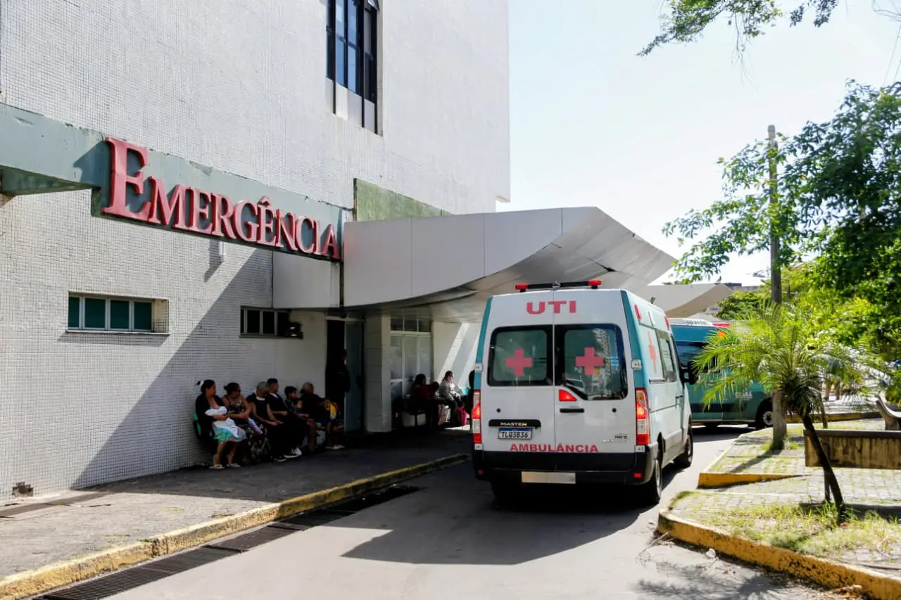 Fachada do HGF.