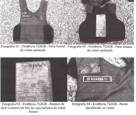 A perícia encontrou 11 perfurações no colete balístico que o PM usava.