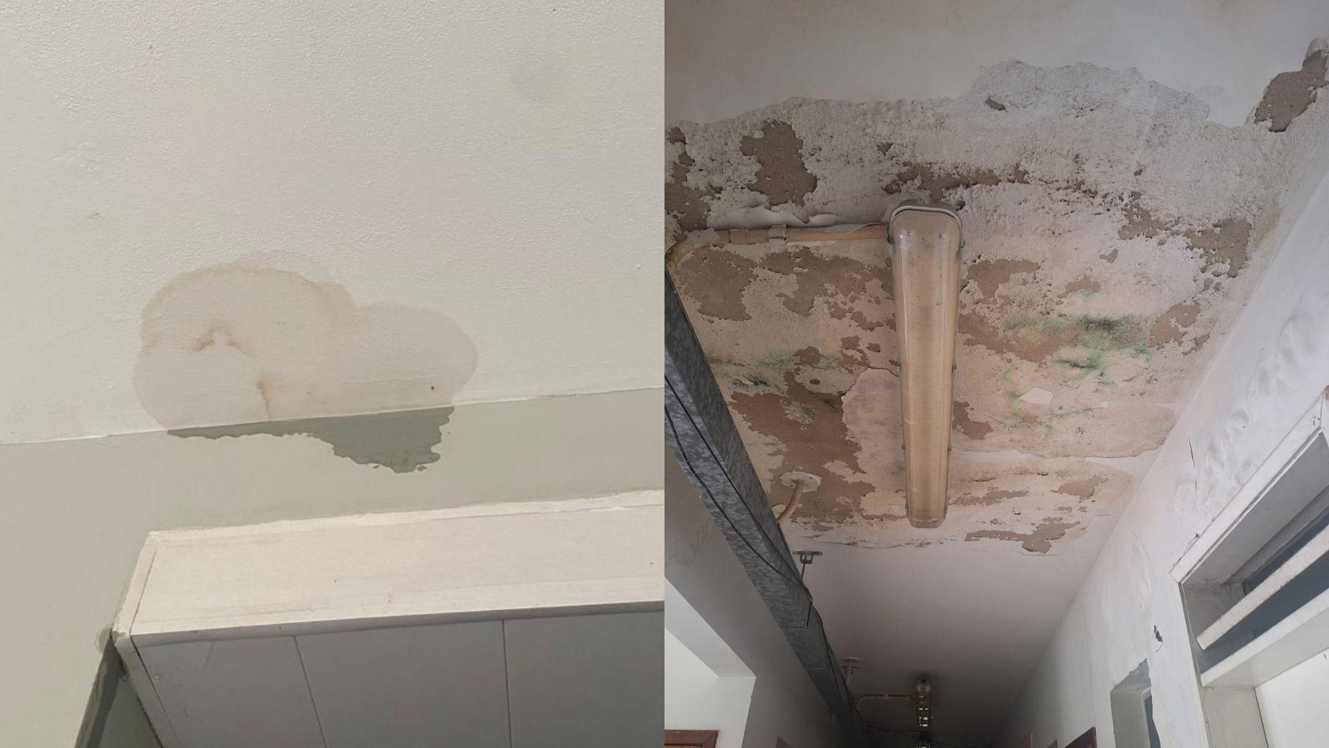 Moradores das resdiências universitárias precisam conviver com a deterioração gradual dos prédios.