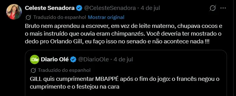 Print do perfil 