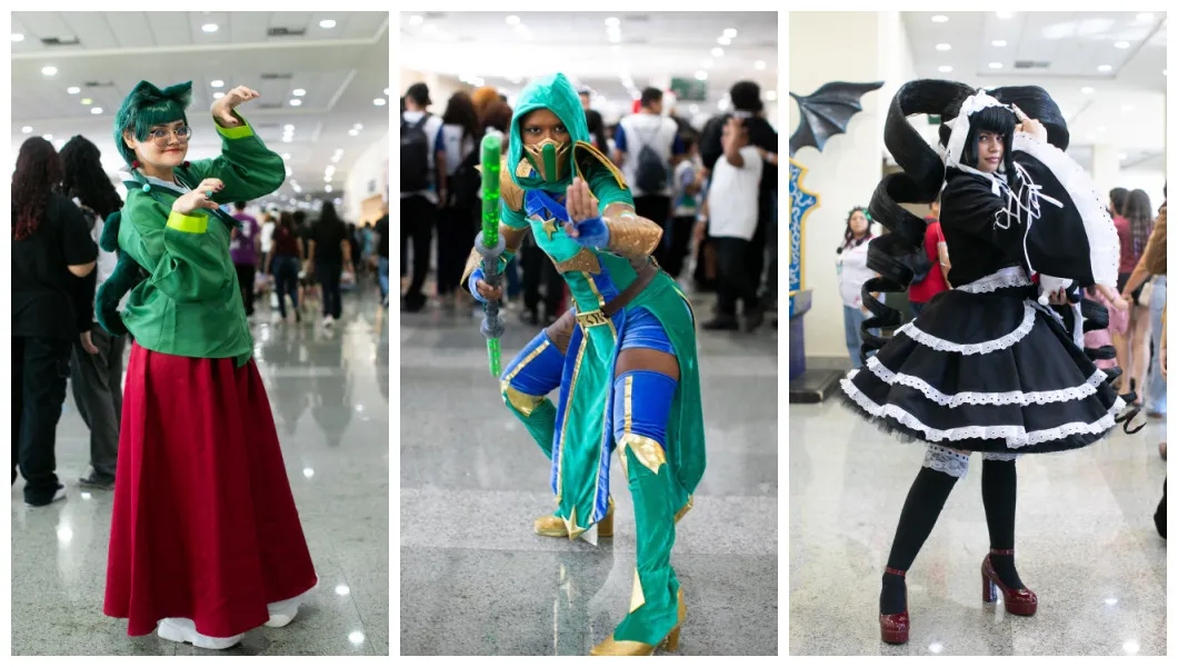 Mantendo uma das maiores tradições do festival, vários cosplayers se reuniram no primeiro dia do evento.