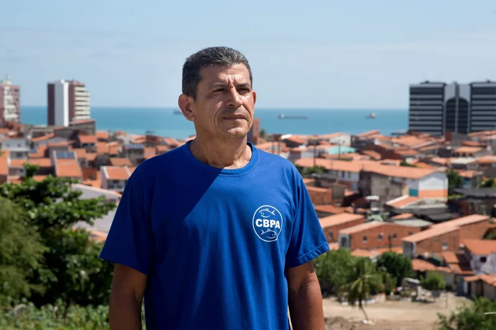 Damião Costa Silva, diretor da Colônia de Pescadores Z-8, no Vicente Pinzón.