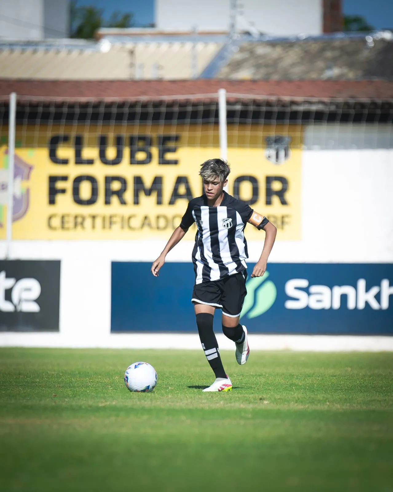 O volante Lionel Messi é um dos destaques do Sub-14 do Ceará