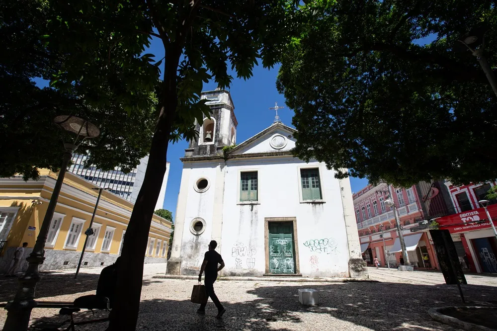 Igreja do Rosário é o templo religioso mais antigo da cidade, de 1753, e faz parte dos anos iniciais de Fortaleza.