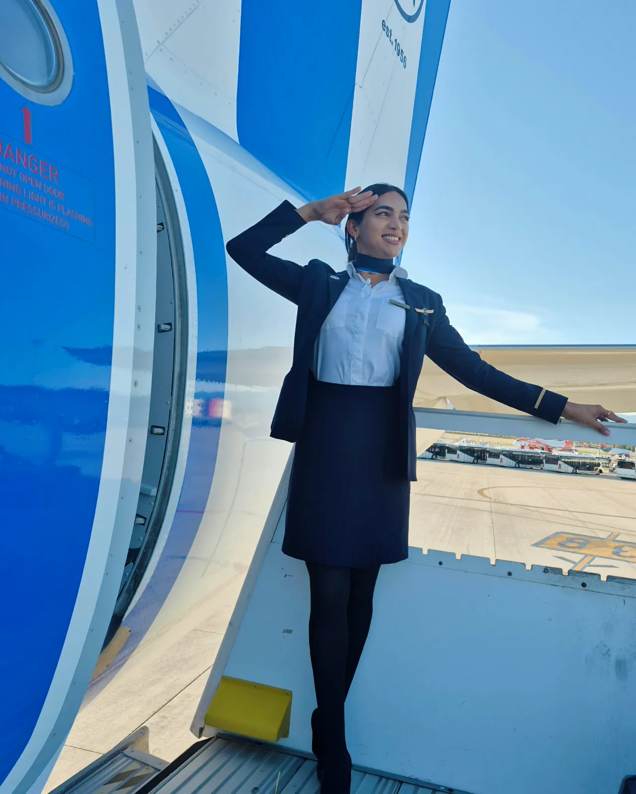 A cearense atua no ramo da aviação há cerca de três anos.