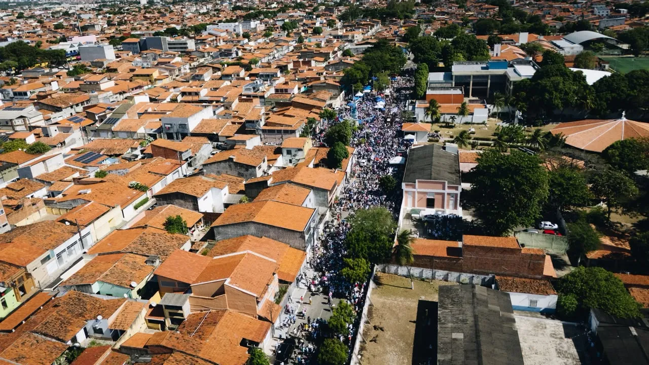 Caminhada com Maria 2026 percorre as ruas de Fortaleza