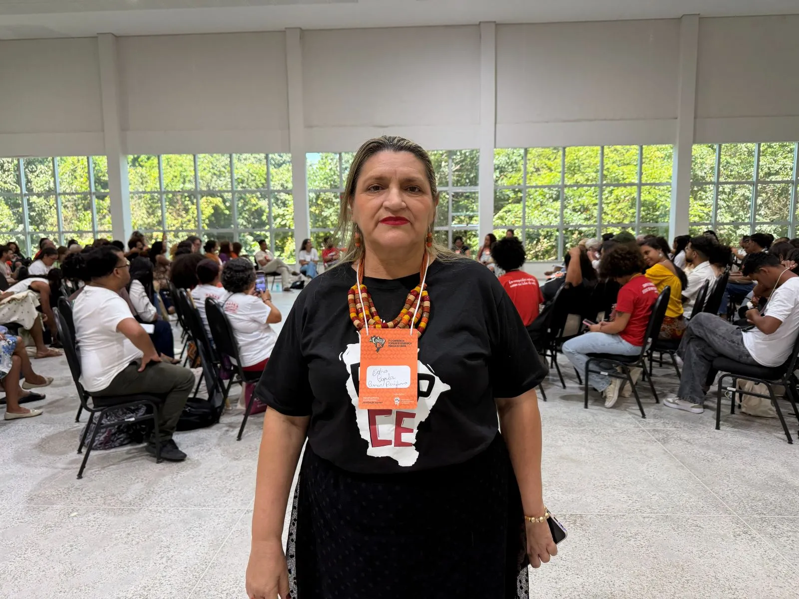 Edna é mãe de Álef, que perdeu a vida aos 17 anos na Chacina do Curió.