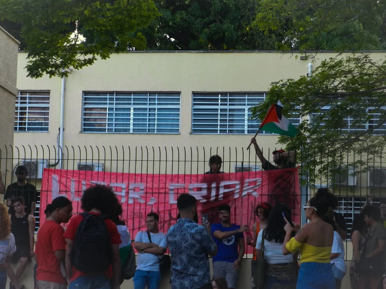Registros da ocupação ocorrida entre 9 de dezembro de 2025 e 14 de janeiro de 2026.