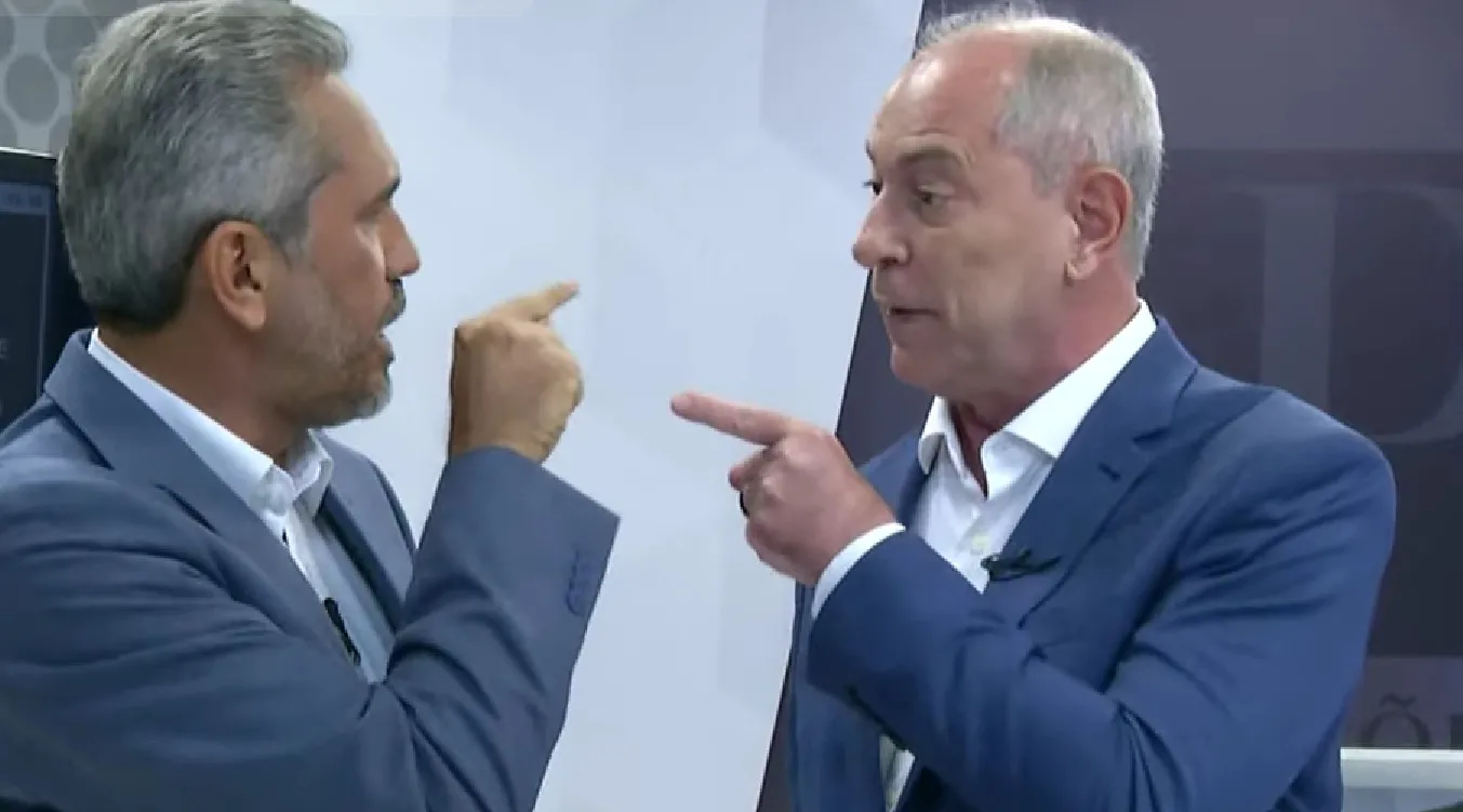 Ciro Gomes e Elmano de Freitas batem boca durante Debate PontoPoder