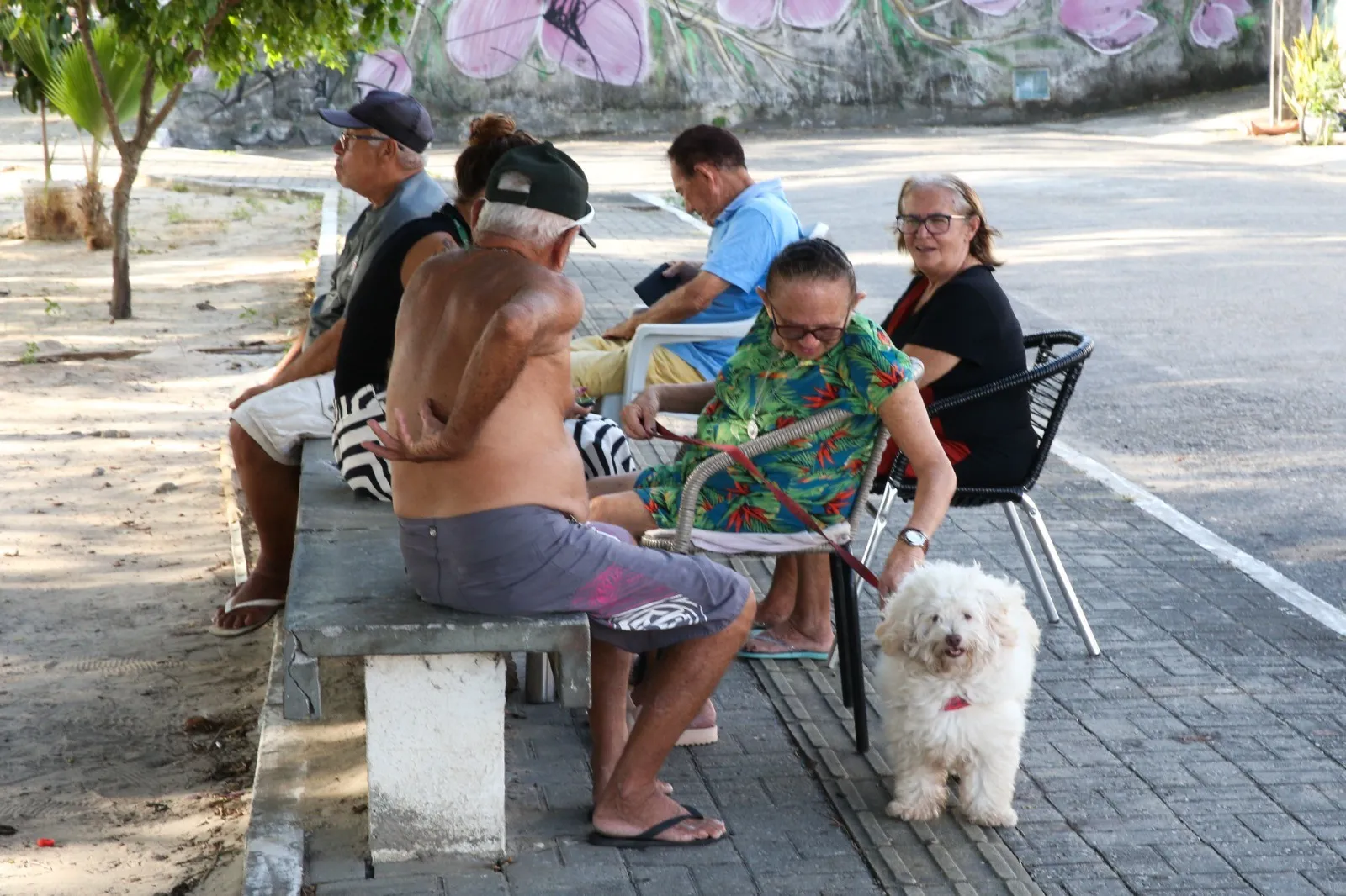 Conhecida por ser uma região habitada por antigos colaboradores da Rede Ferroviária Federal (RFFSA), vizinhança dos arredores do vagão é formada majoritariamente por idosos.