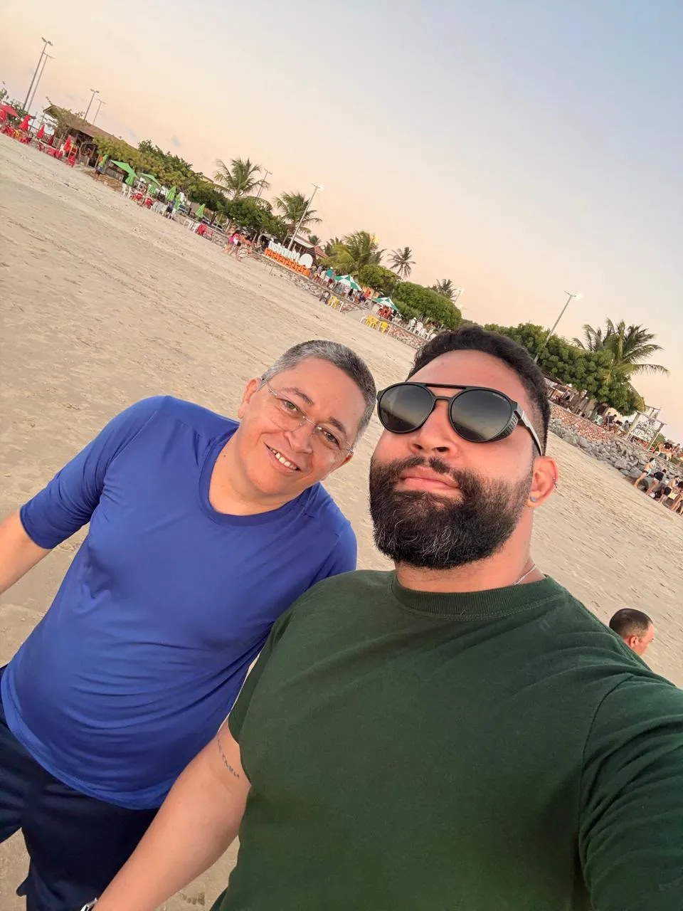 Professor gostava de se reunir com a família em momentos de lazer.