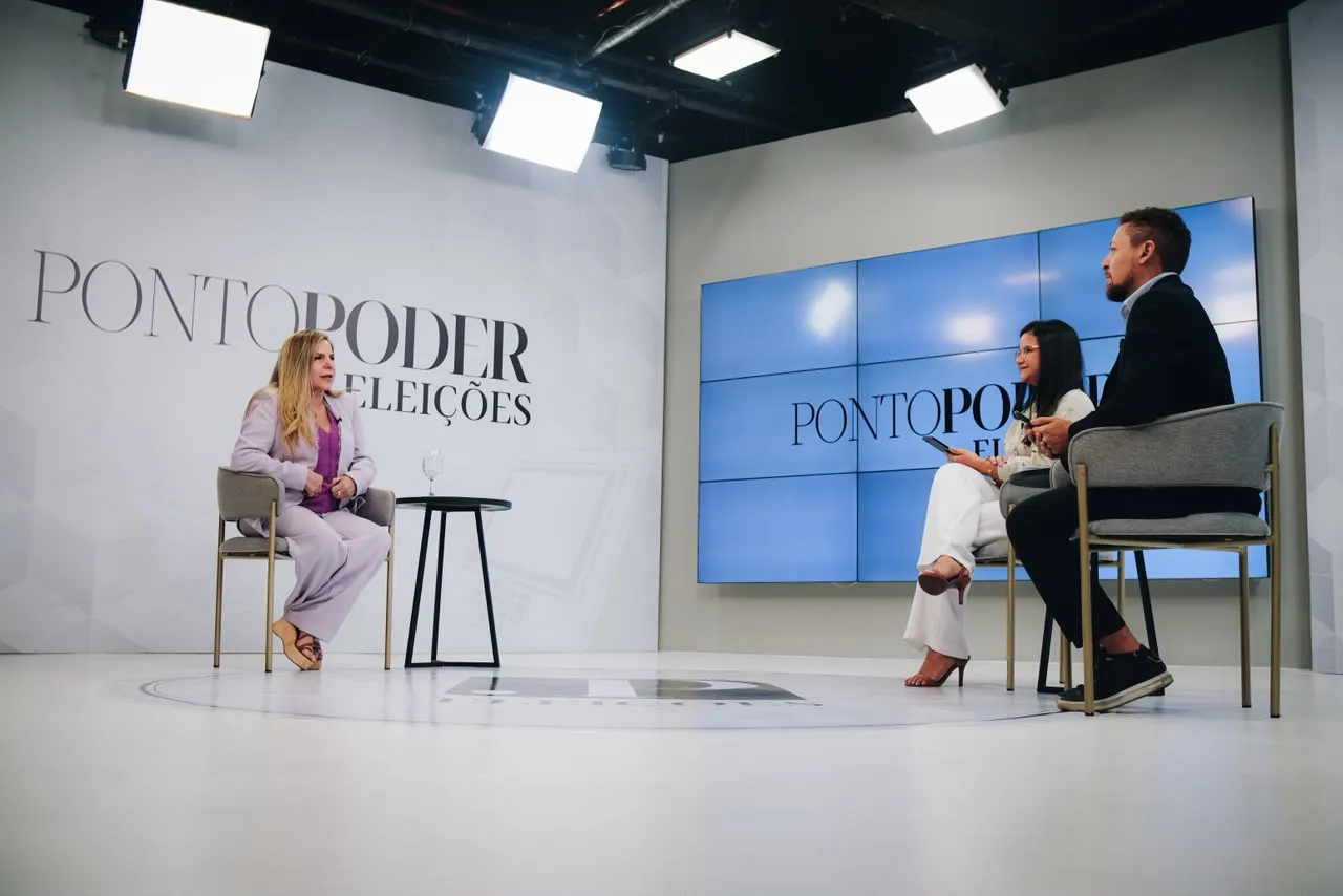Luizianne Lins foi entrevistada na sabatina PontoPoder nesta quarta (16).