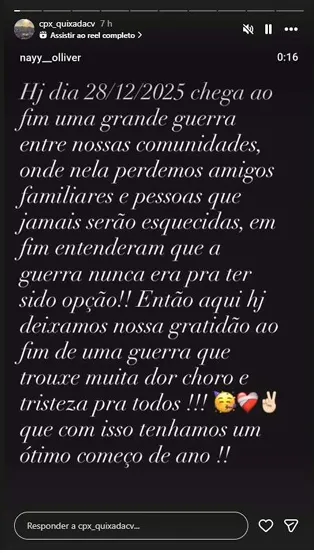 Exemplo de publicação anexada ao processo.