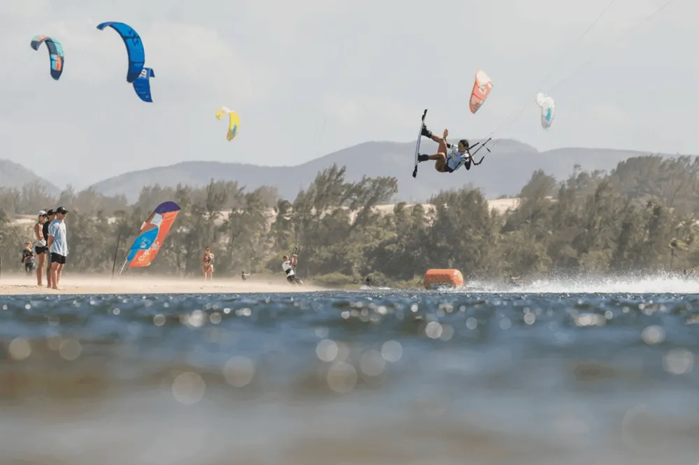É a segunda vez seguida que o GKA World Kite Fest se encerra no Ceará