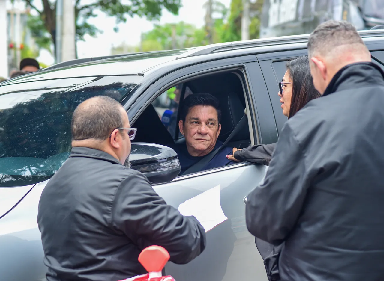 O sertanejo Paulinho, da dupla Cezar e Paulinho, se despediu do amigo.