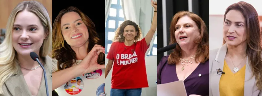 Cinco mulheres eleitas foram eleitas pelo Ceará para a Câmara dos Deputados.