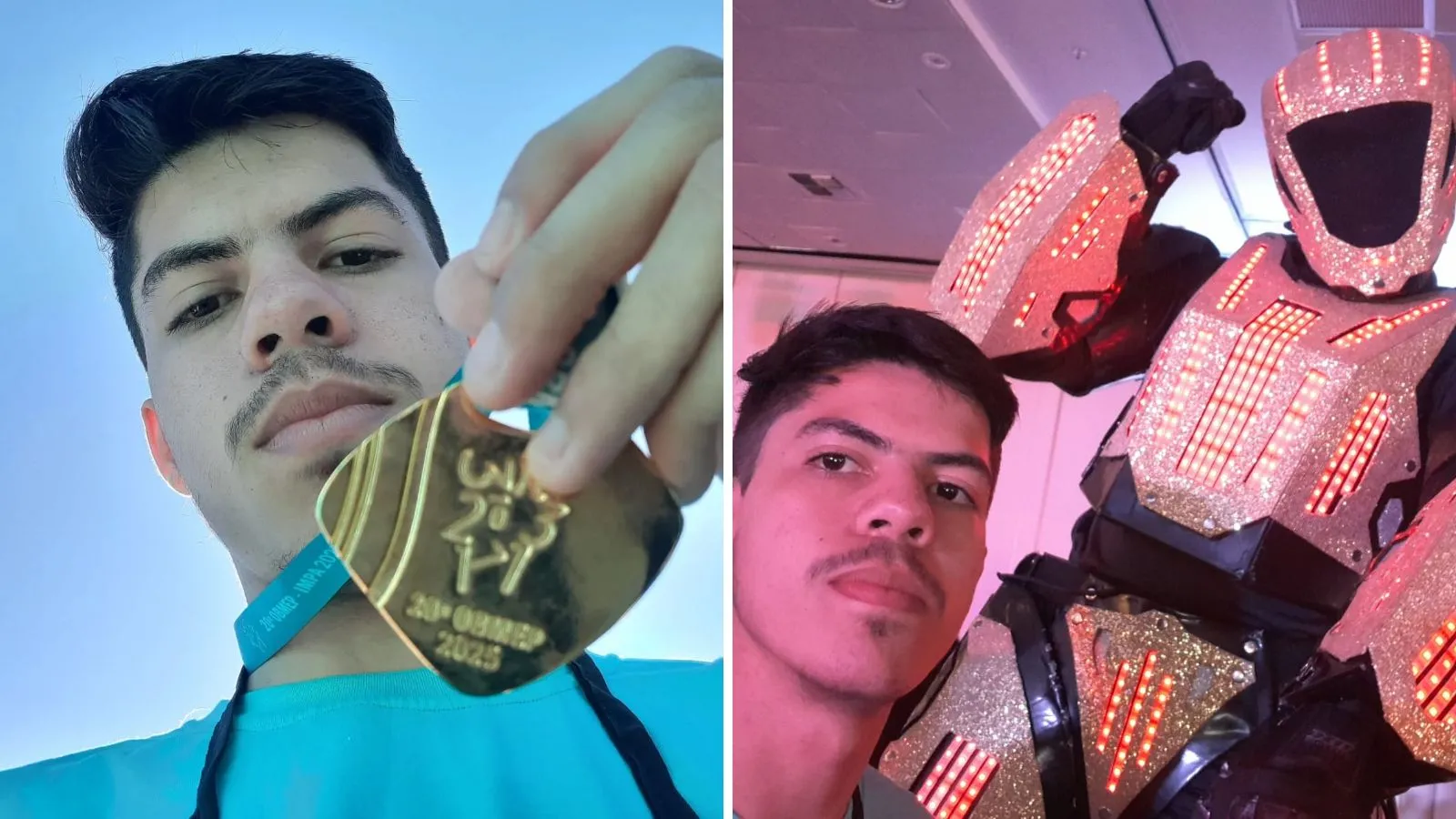 Paixão pelas Ciências Exatas e a vontade de se desafiar motivam Davi Duarte a participar da competição olímpica.