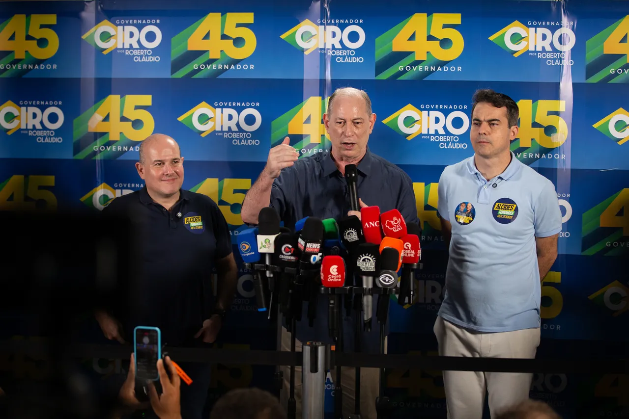 Capitão Wagner e Roberto Cláudio são alguns dos nomes da chapa de Ciro que declararam apoio a Flávio Bolsonaro.