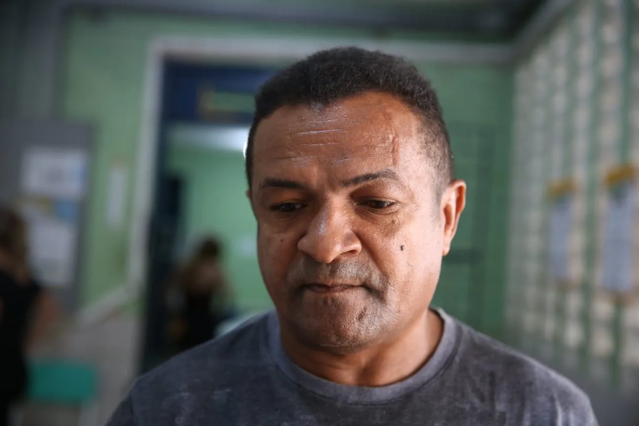 Eleitor Francisco de Assis Pedro de Freitas soube da mudança de local da sua seção eleitoral no dia da votação.