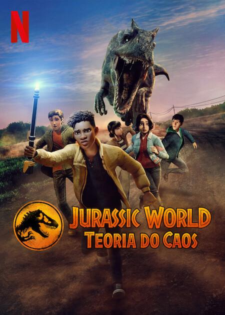 Banner da série Jurassic World: Teoria do Caos: Temporada 1