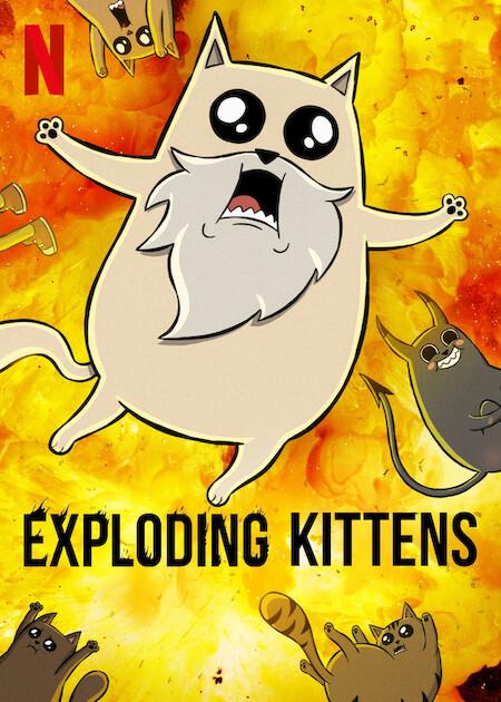 Banner da série Exploding Kittens: Temporada 1