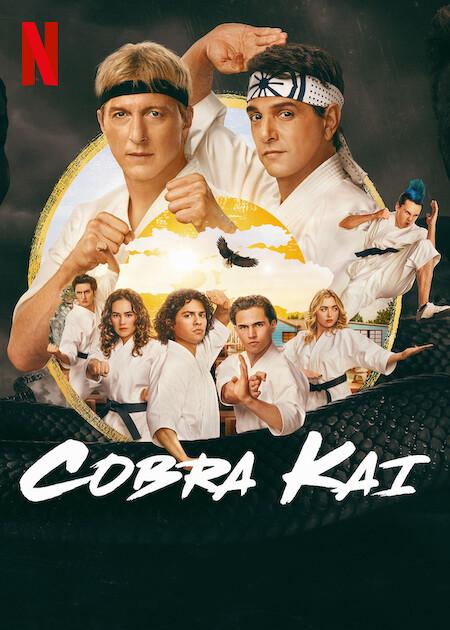 Banner da série Cobra Kai: Temporada 6