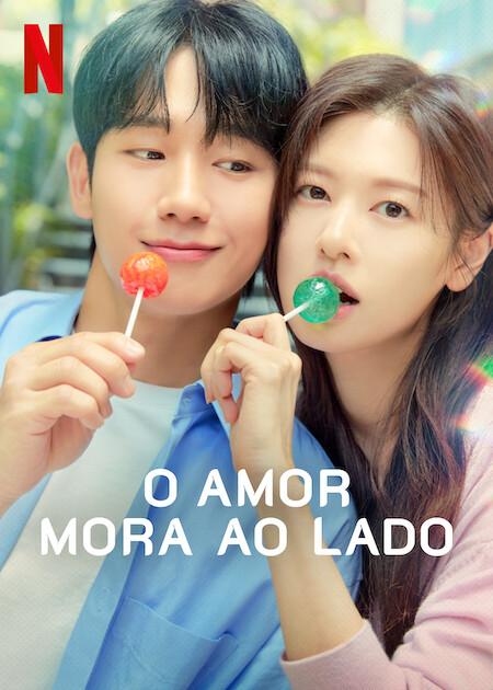 Banner da série O Amor Mora ao Lado: Minissérie