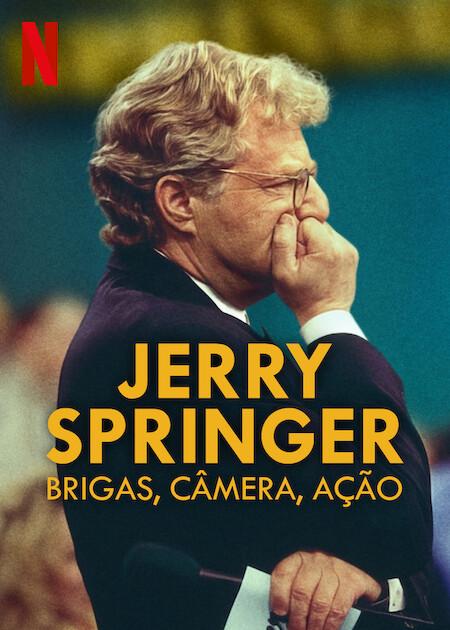 Banner da série Jerry Springer: Brigas, Câmera, Ação: Minissérie